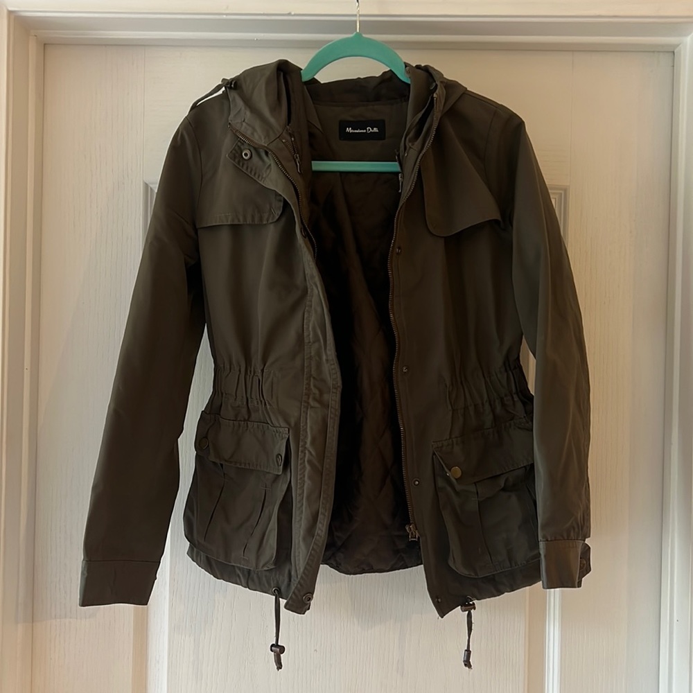 Rain jacket, Massimo Dutti jacket, wasted jacket